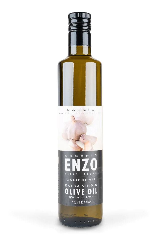 Organic Garlic Infused Olive Oil