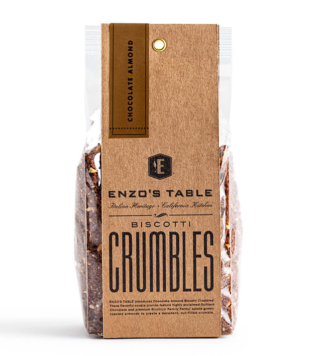 Chocolate Almond Biscotti Crumbles