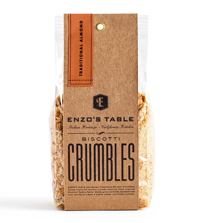 Traditional Almond Biscotti Crumbles